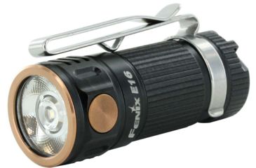Image of Fenix E16 1 x CR123A/ RCR123A/ 16340 CREE XP-L HI EDC Flashlight, 700 Lumens, Black, E16