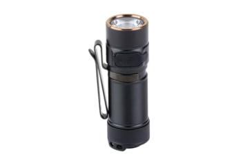 Image of Fenix E18R V2, Flashlight, White LED, 1,200 Lumens, 2.64 Long, Anodized Finish, Black, Includes Rechargeable 16340 and USB Type-C Charging Cable