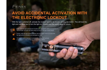 Image of Fenix E35 V3.0 3000 Lumen Flashlight, Black, E35V3BK