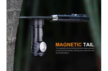 Image of Fenix LD15R Right Angle Flashlight w/battery, 500 Lumens, Black LD15RXPBK