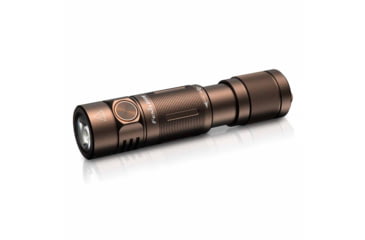 Image of Fenix Lighting E05R Lithium Ion 400 Lumens Luminus SST20 LED Flashlight, Brown, E05RG2BR