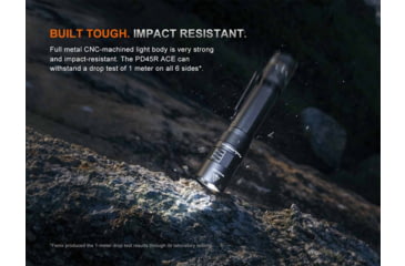 Image of Fenix Lighting PD45R ACE Lithium Ion 3200 Lumens Luminus SFT-70X-WS65-H2-H1652 LED Flashlight, Black, PD45RACBK