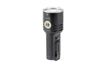 Image of Fenix LR35R PRO, Flashlight, White/Red/UV LED, 10,000 Lumens, Anodized Finish, Black, Includes 2-Rechargeable ARB-L21-6000 Batteries and USB Type-C Charging Cable
