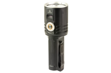 Image of Fenix LR36R, Flashlight, White LED with White Laser, 10,000 Lumens, Anodized Finish, Black, Includes 2-Rechargeable ARB-L21-5000 Batteries and USB Type-C Charging Cable