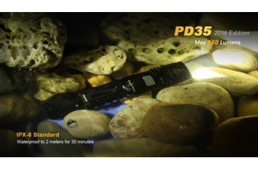 Image of Fenix PD Series 960 Lumens Flashlight, Black PD35XLBK