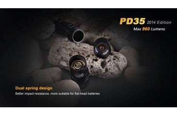 Image of Fenix PD Series 960 Lumens Flashlight, Black PD35XLBK