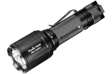 Image of Fenix Red LED Flashlight CREE XP-G2 LED CREE XP-E2 Red LED 1000 Lumens, Black FENIX-TK25-RED