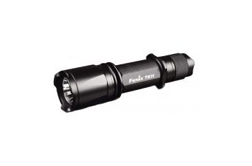 Image of Fenix TK11 R5 Tactical LED Flashlight, 258 Lumens - 2 CR123A / 1 18650, Black FENIX-TK11R5