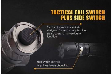 Image of Fenix TK15UE Ultimate Edition LED Flashlight, 1000 Lumens, Black FENIX-TK15UE-BLACK