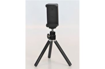 Image of Field Optics Research Mini Tripod w/Ball Head and Phone Mount, AL telescoping legs, 4.5in to 6.5in, 1/4-20 thread., FMTA