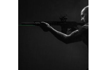 Image of Firefield BattleTek Weapon Light with Green and IR laser, Black, FF25014