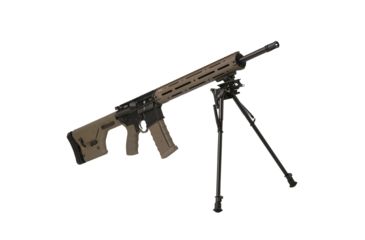 Image of Firefield Stronghold Bipod w/Lever, 14-26in, Black, FF34028