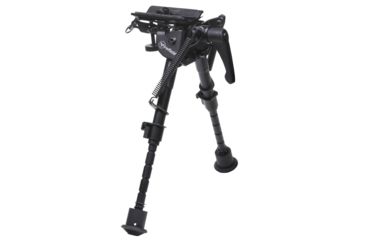 Image of Firefield Stronghold Bipod w/Lever, 6-9in, Black, FF34026