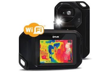 Image of FLIR Instruments Flir C3 Compact Professional Thermal Camera W/Msx And Wifi, 80 X 60 Resolution, 9Hz, With Nist, C3withNIST