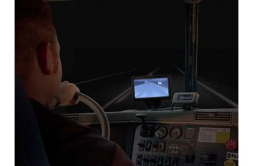 Image of Flir PathFind IR NightTime Camera Mounted to the Car