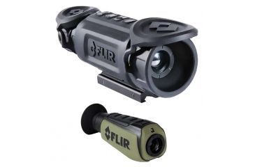 Image of FLIR Systems RS64 2-16X Thermal Night Vision Rifle Scope 640x480, 60mm 431-0017-06-00 w/FLIR Systems Scout II 240 Thermal Imager 431-0008-21-00S
