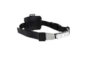 Image of FoxFury Discover LoPro LED Helmet Light, Black/Silver, One Size 480-L06