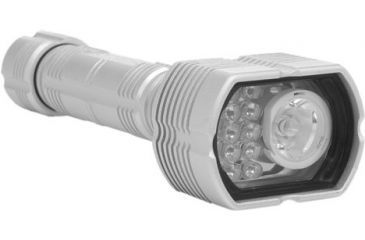 Image of FoxFury HammerHead White &amp; UV Search Flashlight, Silver 930-011