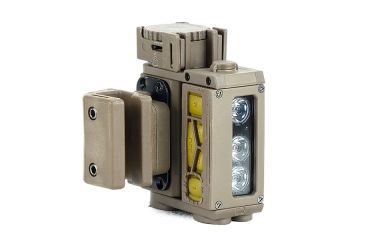 Image of FoxFury Head,Helmet,Chest Waterproof LED Light,82 Lumens,Green 199-201