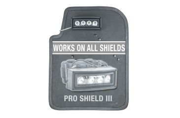 Image of Foxfury Lighting PRO III Compact Waterproof LED Shield Light, 600 Lumens, Black, 500-331-G