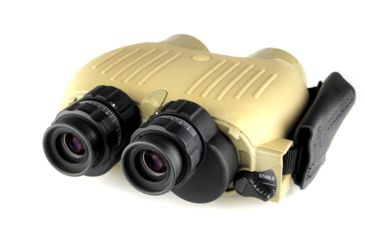 Image of Fraser Optics Fraser S250 Stabilized Detachable Binocular, Black Body, Tan, 17003-200-1-1