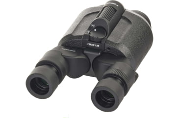 Image of Fujinon Techno-Stabi TS Compact 12x28mm Stabilized Roof Prism Binoculars, Black, 148mm x 109mm x 74mm, 600022986