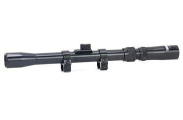 Image of Gamo 3-7x20mm WR Scope W/Rings, 30/30 TV Reticle, Black 6212037x20CP
