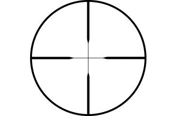 Image of Gamo 4x15mm Scope w/Rings, 30/30 Reticle, Black, 621204x15CP