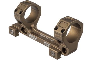 Image of Geissele SR-25/AR-10 Super Precision Series Standard Scope Mount,30mm,20MOA,7075-T6 Aluminum,Desert Dirt Color 05-424S