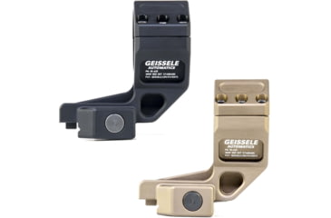 Image of Geissele Super Precsion Aimpoint Pro Scope Mount, 1.54in Height, Black, Desert Dirt Color