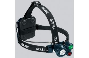 Image of Gerber Meridian Headlamp, White LED - Black Body 0007