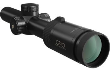 Image of German Precision Optics GPO PASSION 6X 1-6x24i Rifle Scope, G4i Reticle, Black Matte R600