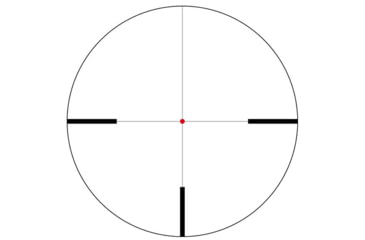 Image of German Precision Optics GPO SPECTRA 1X 7.5x50i Riflescope, 30mm Tube, G4i Reticle, Black Matte, RS250