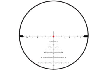 Image of German Precision Optics GPOTAC 6X Rifle Scope, 4.5-27x50mm, 34mm Tube, FFP, PLRi Reticle, Black Matte, RS672
