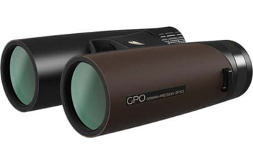 Image of German Precision Optics PASSION ED 8x42mm Schmidt-Pechan Prism Binocular, Rubber Armor, Dark Brown Earth, B343