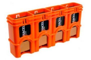Image of GG&amp;G Battery Caddy 9Volt,Pack of 4,Orange GGG-1491
