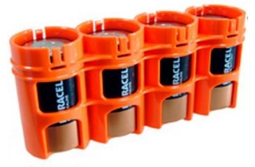 Image of GG&amp;G Battery Caddy D,Pack of 4,Orange GGG-1487