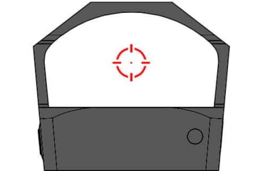 Image of Gideon Optics Alphaa Reflex Sights, 3 MOA Red Dot Reticle, Black, AL10RD