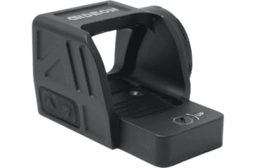 Image of Gideon Optics Granite MOS Carry 1x 25.3x17.8mm Reflex Red Dot Sight, 3 MOA Red Dot Reticle, Black, GTMOS-CA-RD