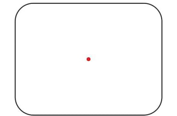 Image of Gideon Optics Granite MOS Carry 1x 25.3x17.8mm Reflex Red Dot Sight, 3 MOA Red Dot Reticle, Black, GTMOS-CA-RD