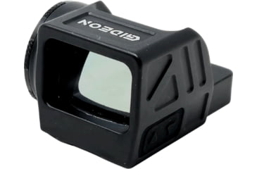 Image of Gideon Optics Granite MOS Carry 1x 25.3x17.8mm Reflex Red Dot Sight, 3 MOA Red Dot Reticle, Black, GTMOS-CA-RD