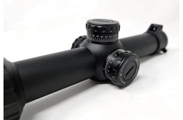 Image of Gideon Optics LPVO 1-8x24mm 30 mm Tube Rifle Scope, First Focal Plane, Red Reticle, Black, GOG18FFP
