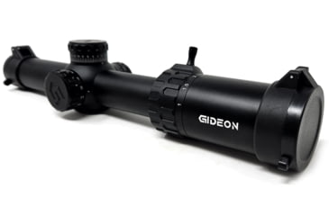 Image of Gideon Optics LPVO 1-8x24mm 30 mm Tube Rifle Scope, First Focal Plane, Red Reticle, Black, GOG18FFP