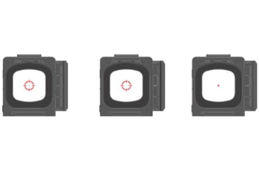 Image of Gideon Optics Mediator 16mm Reflex Sights, 3 MOA Red Dot Reticle, Black, MD10RD