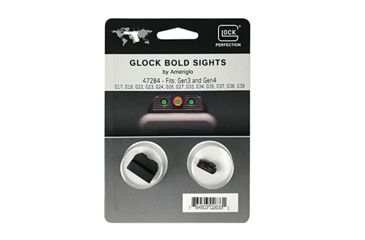 Image of GLOCK 47284 AMGLO NIGHT SIGHT SET .180