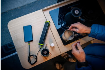 Image of Goal Zero Torch 500 1x Lithium-Ion Rechargeable LED Light, 500 Lumens, Black/Yellow, 90115