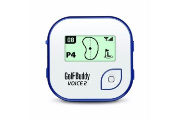 Image of Golf Buddy Voice 2 Golf GPS/Rangefinder, White/Blue GB7VOICE2WHEBLU