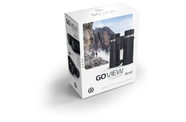Image of GoView ZOOMR 8x42mm Roof Prism Binoculars, Phantom Black, 4260527415985
