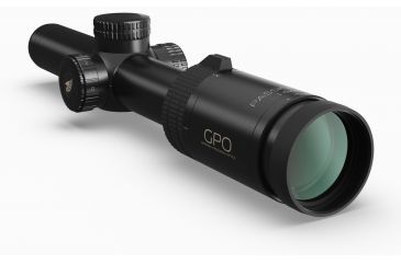 Image of German Precision Optics GPOTAC 6X 1-6x24i Rifle Scope, Horseshoe reticle, Black Matte RT610