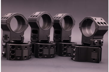 Image of Gray Ops CNC Tactical 36mm Riflescope Ring, 1.540in, Black, GO-36H-TSR